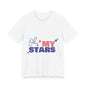 Oh My Stars Patriotic T-Shirt — Liberty Statue Outline Tee